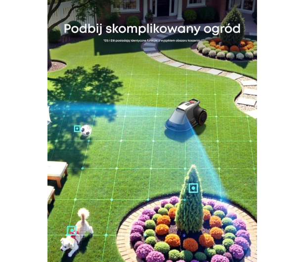 eufy Robot koszący E18 Szary - 1483957 - zdjęcie 4